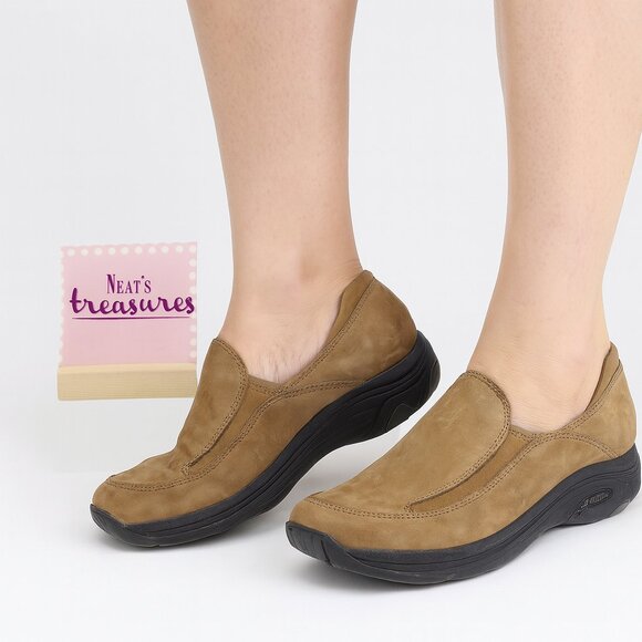 Merrell Woman TREVISO MOC STONE Light Brown Comfort Loafer Shoes Size 8 / 38.5 - Picture 1 of 13